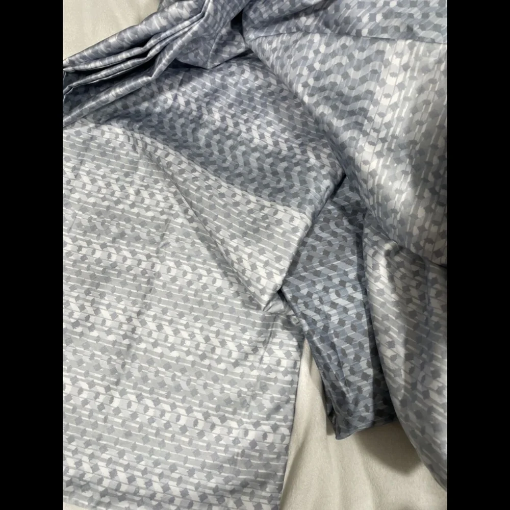 NIB‎ Hotel Collection Parallel Full/Queen Duvet Cov